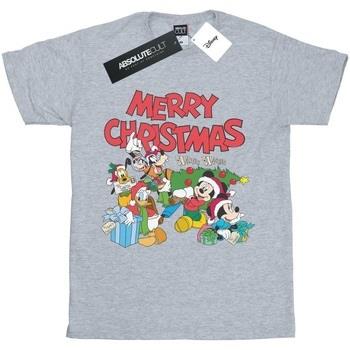 T-shirt enfant Disney Mickey And Friends Winter Wishes