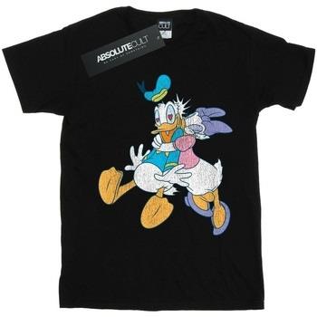 T-shirt enfant Disney Donald And Daisy Duck Kiss