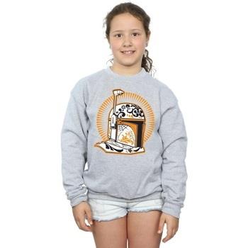 Sweat-shirt enfant Disney Boba Fett Dia De Los Muertos