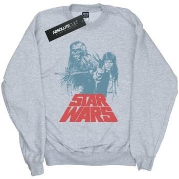 Sweat-shirt enfant Disney Han Solo Chewie Duet