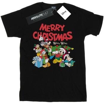 T-shirt Disney Mickey And Friends Winter Wishes