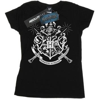 T-shirt Harry Potter Hogwarts Badge Wands