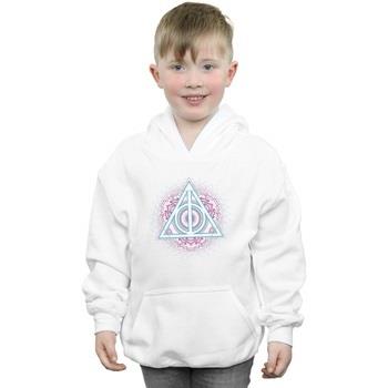 Sweat-shirt enfant Harry Potter Neon Deathly Hallows