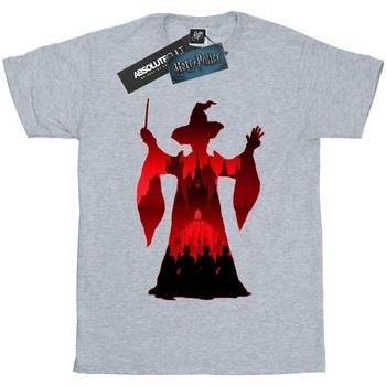 T-shirt enfant Harry Potter Minerva McGonagall Silhouette