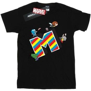 T-shirt enfant Marvel Kawaii M Is For