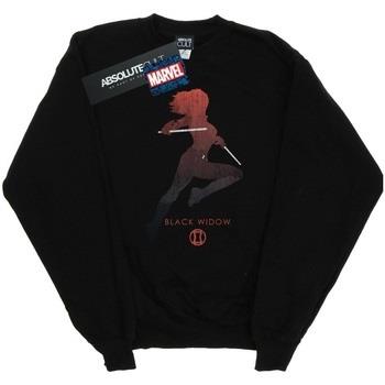 Sweat-shirt enfant Marvel Black Widow Silhouette