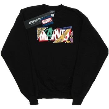 Sweat-shirt enfant Marvel Collage Logo