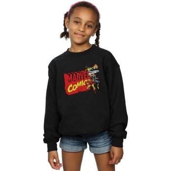 Sweat-shirt enfant Marvel Vintage Logo Blast