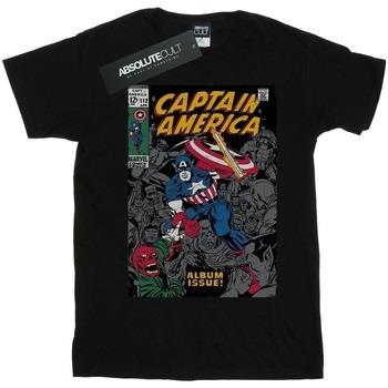 T-shirt Marvel Captain America Album Issue Cover