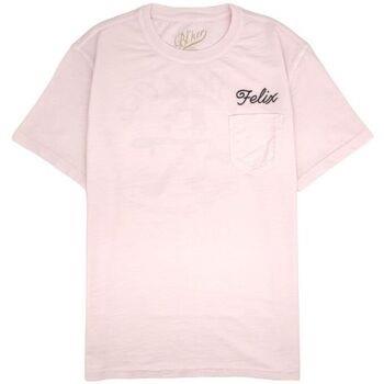 T-shirt Bl'ker T-shirt Surf Club Felix Homme Light Pink