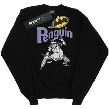 Sweat-shirt Dc Comics Penguin Mono Action Pose