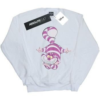 Sweat-shirt Disney Alice In Wonderland Cheshire Cat Upside Down