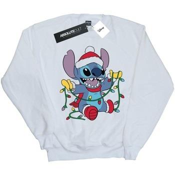 Sweat-shirt Disney Lilo And Stitch Christmas Lights
