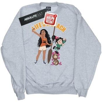 Sweat-shirt Disney Wreck It Ralph Moana And Vanellope