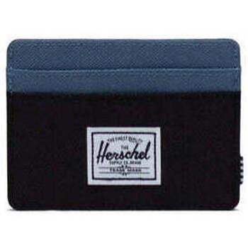 Portefeuille Herschel Eco | Charlie RFID Black/Copen Blue