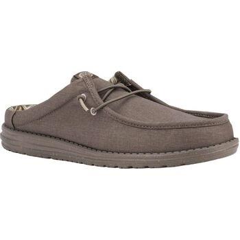 Mules Dude Wally slip stretch canvas