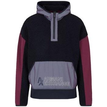 Sweat-shirt EAX Colour-block fleece