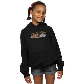 Sweat-shirt enfant The Flintstones Family Car Distressed