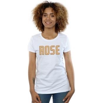 T-shirt Disney The Rise Of Skywalker Rose Text Logo