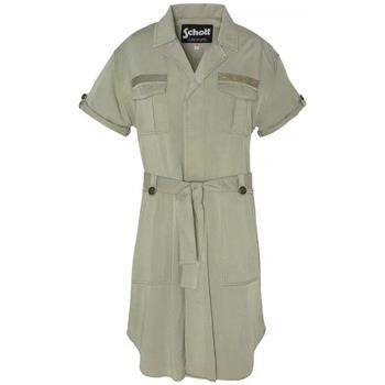 Robe Schott LIGHT ARMY AVEC BRODERIES