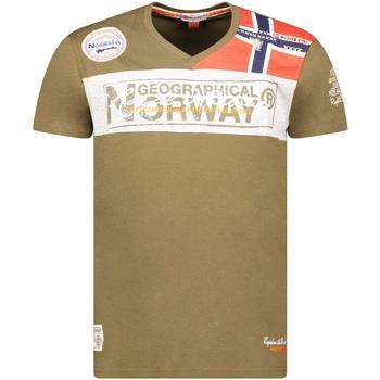 T-shirt Geographical Norway SX1130HGN-Kaki