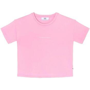 T-shirt enfant Le Temps des Cerises Vinagi prism pink mc tshirt