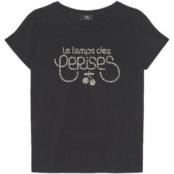 T-shirt enfant Le Temps des Cerises Willeygi black mc tshirt g