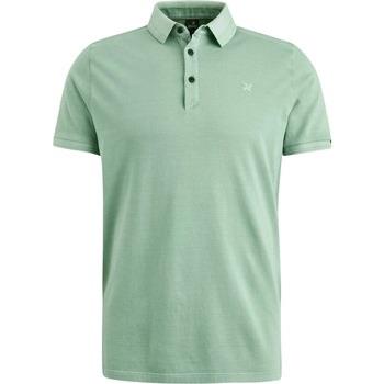 T-shirt Vanguard Mercerized Jersey Polo Vert