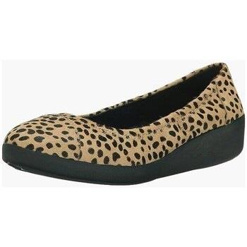 Ballerines FitFlop F-POP TM BALLERINA INTEREST Cheetah pony