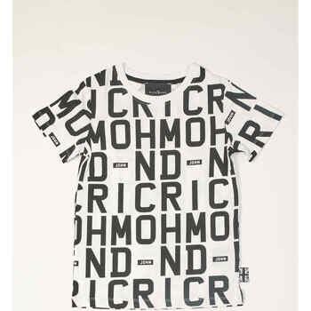 T-shirt enfant John Richmond T-shirt enfant Richmond en coton avec log...