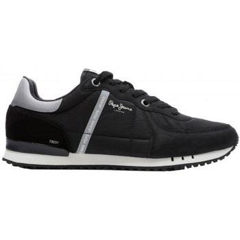 Baskets Pepe jeans Basket homme noir TINKER ZERO