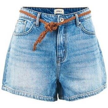 Jupes Only SHORT ONLLOREEN - LIGHT BLUE DENIM - L