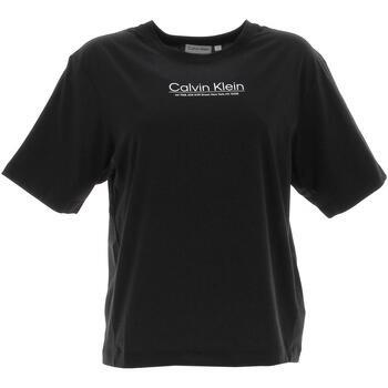 T-shirt Calvin Klein Jeans Coordinates logo gra