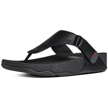 Tongs FitFlop TRAKK II TOE THONGS - ALL BLACK CO