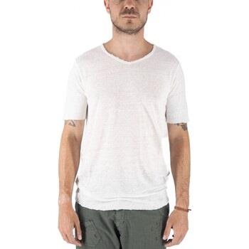 T-shirt Devid Label T-Shirt Granada En Pur Lin