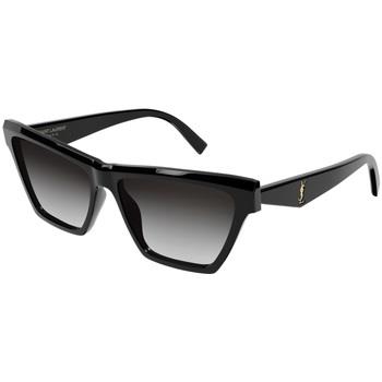 Lunettes de soleil Saint Laurent SL M103 Lunettes de soleil, Noir/Gris...