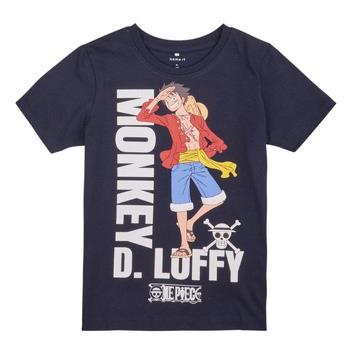 T-shirt enfant Name it NKMNATE ONEPIECE SS TOP BOX VDE