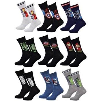 Chaussettes Marvel Chaussettes Pack Cadeaux Homme SUPERHEROS