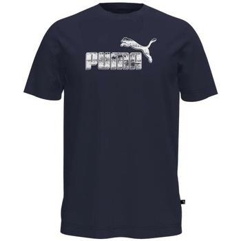 T-shirt Puma TEE SHIRT - CLUB NAVY - L