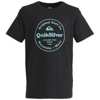 T-shirt enfant Quiksilver TEE SHIRT - Noir - 10 ans