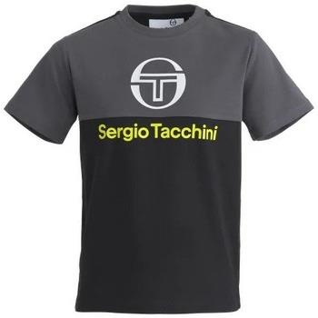 T-shirt enfant Sergio Tacchini TEE SHIRT - BLACK/EBONY - 8 ans