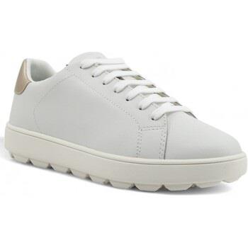Chaussures Geox Spherica Sneaker Donna White Gold D45WEA09BNFC1327
