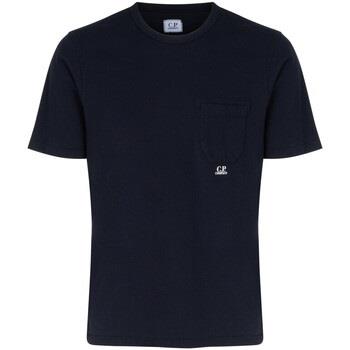 T-shirt C.p. Company T-shirt en coton bleu avec poche