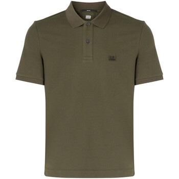 T-shirt C.p. Company Polo en tissu stretch vert