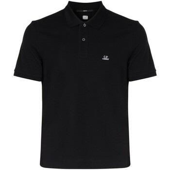 T-shirt C.p. Company Polo en coton stretch noir