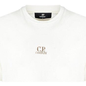 T-shirt C.p. Company T-shirt blanc avec impression de trois cartes