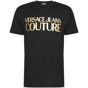 T-shirt Versace Jeans Couture Logo Thick Foil T-shirt Black