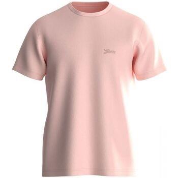 T-shirt Guess M4GI70 KC9X0 BASIC PIMA-A61D SUNWASH PINK