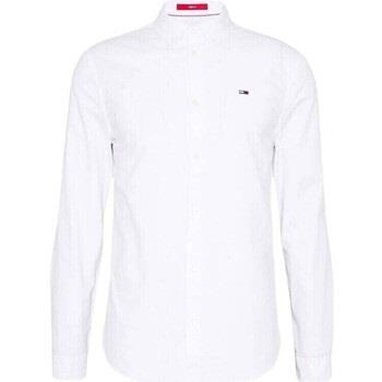 Chemise Tommy Hilfiger TOMMY JEANS - Chemise unie - blanche