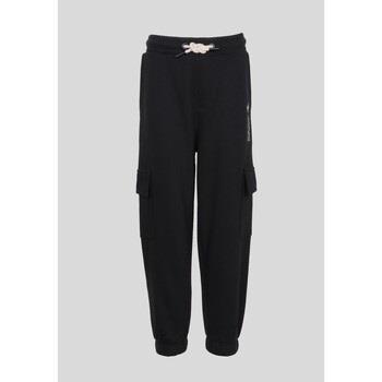 Jeans enfant Kaporal - Pantalon de jogging junior - noir